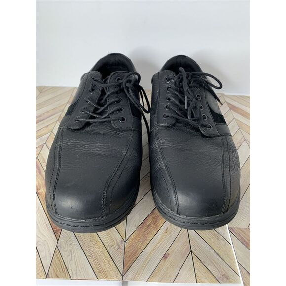 ABEO Upland New Men Size 12 M Black Comfortable Leather‎ Casual Oxford 24U1060